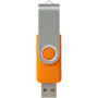 Rotate-basic USB 4GB - Oranje/Zilver