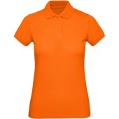 Ladies' organic polo shirt Orange XXL