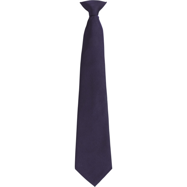 Colours Fashion Clip Tie Navy One Size