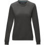 Jasper women’s GOTS organic GRS recycled crewneck sweater - Storm grey - XS
