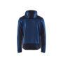 Gebreid vest met softshell
