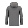 L&S Jacket Hooded Softshell for him pearl grey 3XL