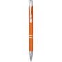Moneta aluminium balpen - Oranje