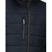 Men’s Navigate Thermal Hooded Jacket - Black/Seal Grey - S