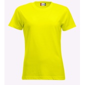 Clique New Classic-T Ladies signaalgeel l