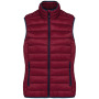 Ladies' lightweight sleeveless down jacket Wine XXL Ladies' lightweight sleeveless down jacket Wine XXL