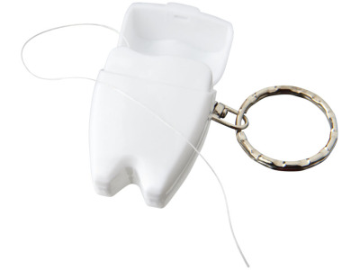 Demi sleutelhanger met flosdraad Demi sleutelhanger met flosdraad