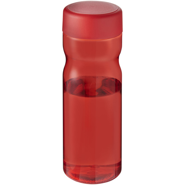 H2O Active® Base 650 ml screw cap water bottle - Red