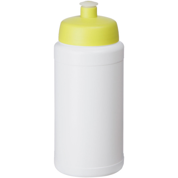 Baseline® Plus 500 ml bottle with sports lid - White/Lime