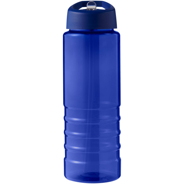 H2O Active® Eco Treble 750 ml spout lid sport bottle - Blue/Blue