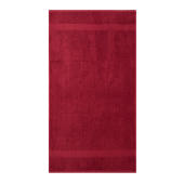 Tiber Hand Towel 50x100cm - Rich Red - One Size
