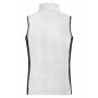 Ladies' Workwear Fleece Vest - STRONG - - white/carbon - XS