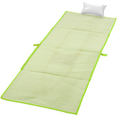 Bonbini opvouwbare strandtas met mat - Lime