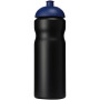 Baseline® Plus 650 ml sportfles met koepeldeksel - Zwart/Blauw