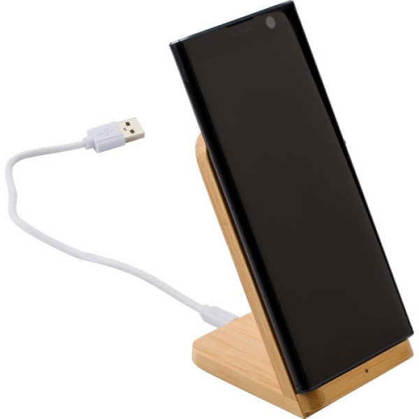 Bamboo wireless charger bamboo