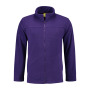 L&S Polar Fleece Cardigan for him purple L