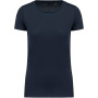 Dames-t-shirt Supima® ronde hals korte mouwen Navy XXL
