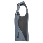JN825 Craftsmen Softshell Vest - STRONG - carbon/zwart 6XL