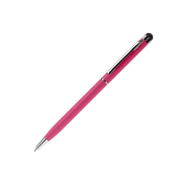 Balpen stylus metaal - Donker Roze