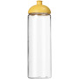 H2O Active® Vibe 850 ml sportfles met koepeldeksel - Transparant/Geel