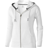 Arora women's full zip hoodie - White - XXL
