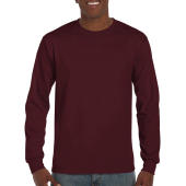 Ultra Cotton Adult T-Shirt LS - Maroon - S