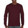 Ultra Cotton Adult T-Shirt LS - Maroon - 2XL