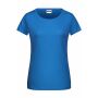 Ladies' Basic-T - cobalt - L