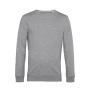 Organic Inspire Crew Neck - Heather Grey - XS