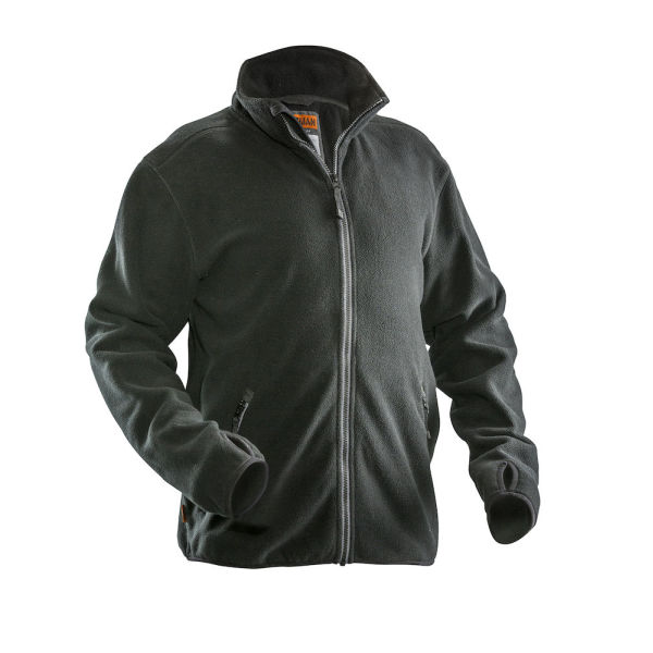 5501 Fleece jacket zwart 4xl