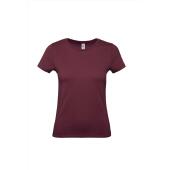 B&C #E150 Women, Burgundy, XL