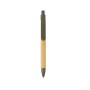 Write responsible recycled paper barrel pen, green