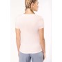 Dames-t-shirt BIO150 ronde hals Pale Pink XS