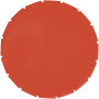 Clic clac hartvormige aardbeiensnoep - Mat oranje