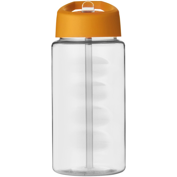 H2O Active® Bop 500 ml spout lid sport bottle - Transparent/Orange