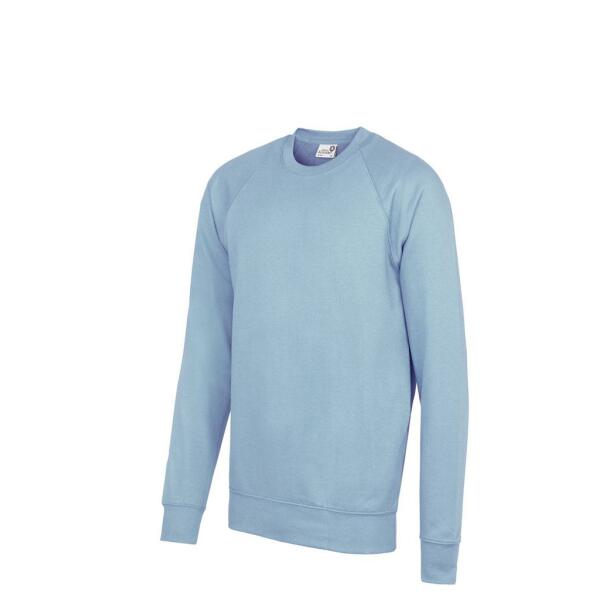 Senior Raglan Sweatshirt, Sky Blue, XL, AWDis Academy