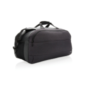 Modern weekend tas PVC vrij, zwart