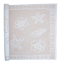 Beach Towel Hawaii - Salmon/White