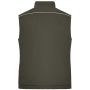 Workwear Softshell Padded Vest - SOLID - - olive - 6XL