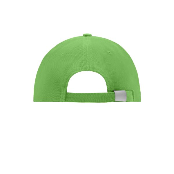 MB018 6 Panel Cap Low-Profile lime one size