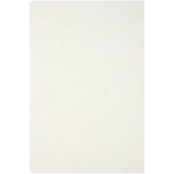 Dairy Dream referentie A5 notitieboek zonder harde achterkant gemaakt van gerecyclede melkpakken - Gebroken wit