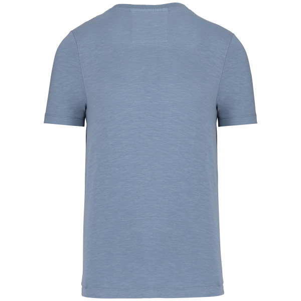 Heren T-shirt slub - 160 gr m2 Cool blue XS