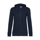 Organic Inspire Zipped Hood /women_° - Navy Blue - 2XL