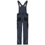 Workwear Pants with Bib - STRONG - - carbon/black - 58