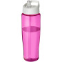 H2O Active® Tempo 700 ml sportfles met fliptuitdeksel - Roze/Wit