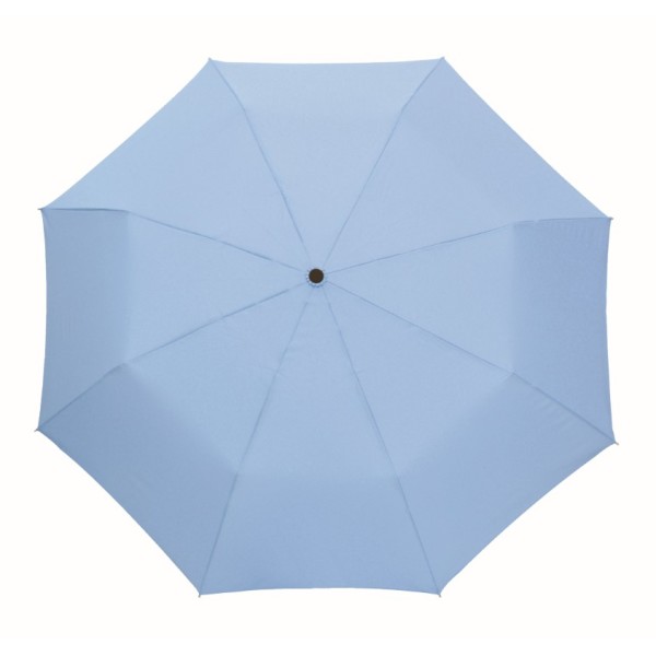 Automatisch te openen uit 3 secties bestaande paraplu, COVER hemelsblauw
