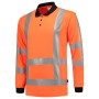 Poloshirt RWS Birdseye Lange Mouw 203005 Fluor Orange XS