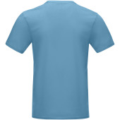 Azurite heren T-shirt met korte mouwen GOTS biologisch textiel - NXT blauw - 3XL