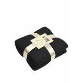 Fleece Blanket - black - one size