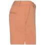Ecologische chinobermuda dames Peach 46 FR